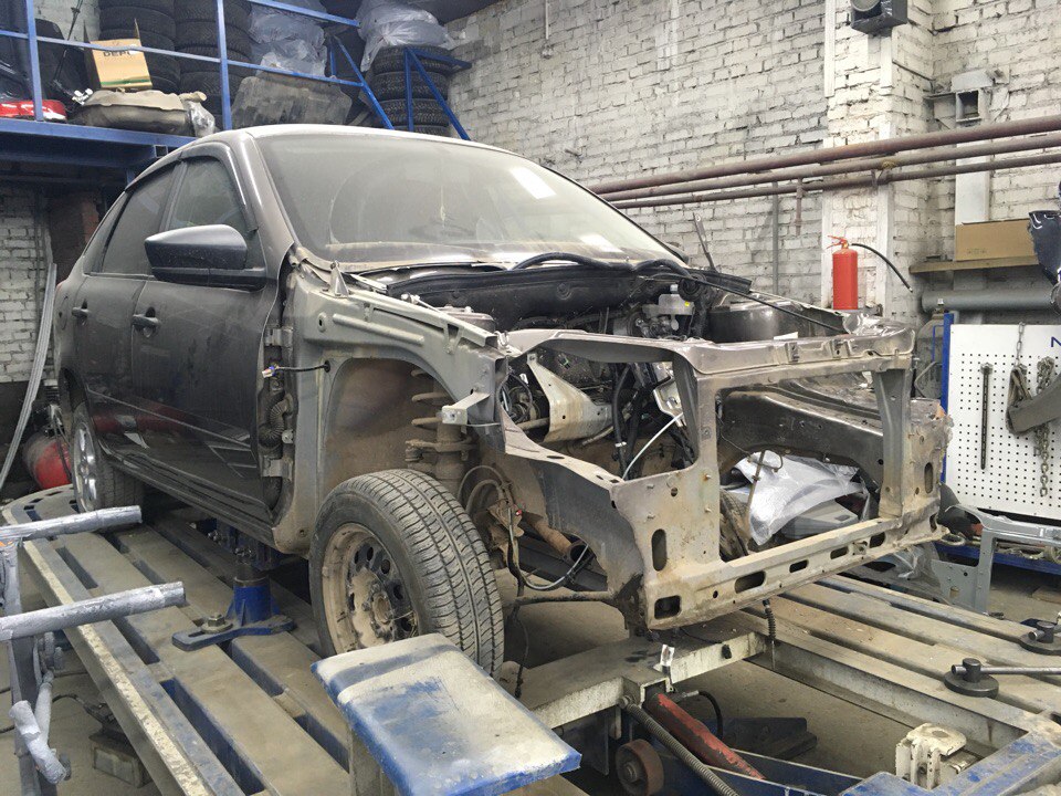 Кузовной ремонт Lada Granta