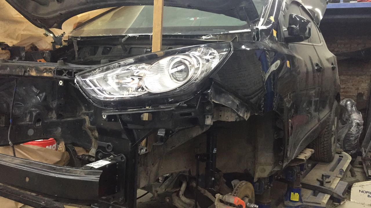 Кузовной ремонт Hyundai IX35