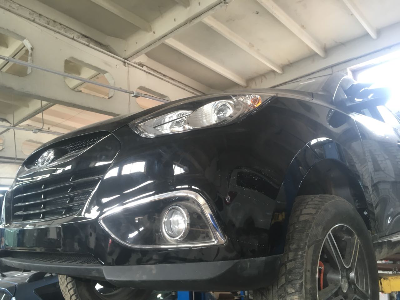 Кузовной ремонт Hyundai IX35