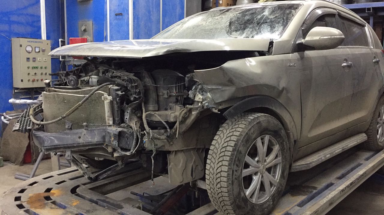 Кузовной ремонт Kia Sportage