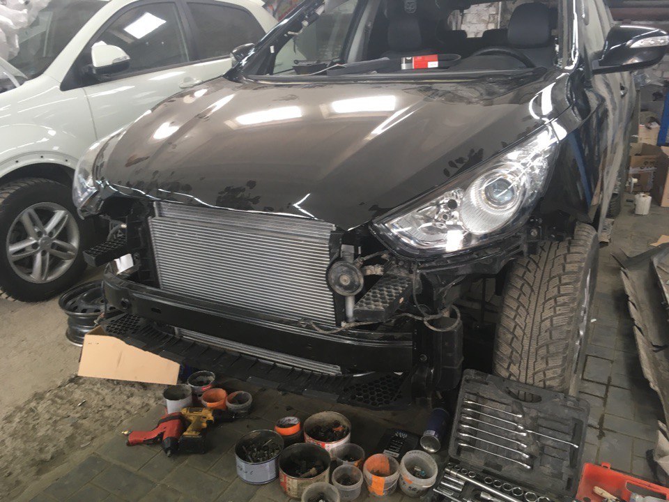 Кузовной ремонт Hyundai IX35
