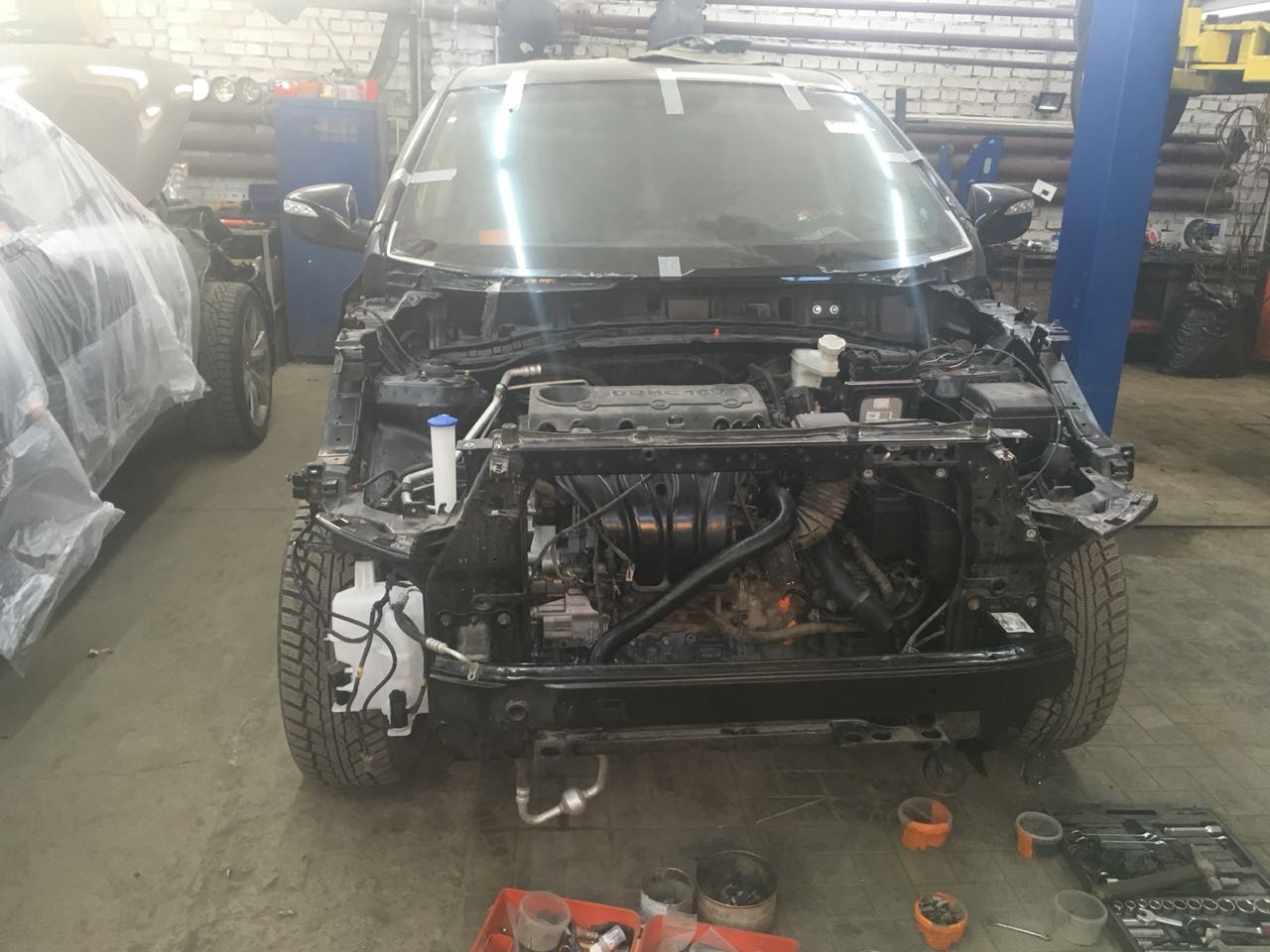 Кузовной ремонт Hyundai IX35