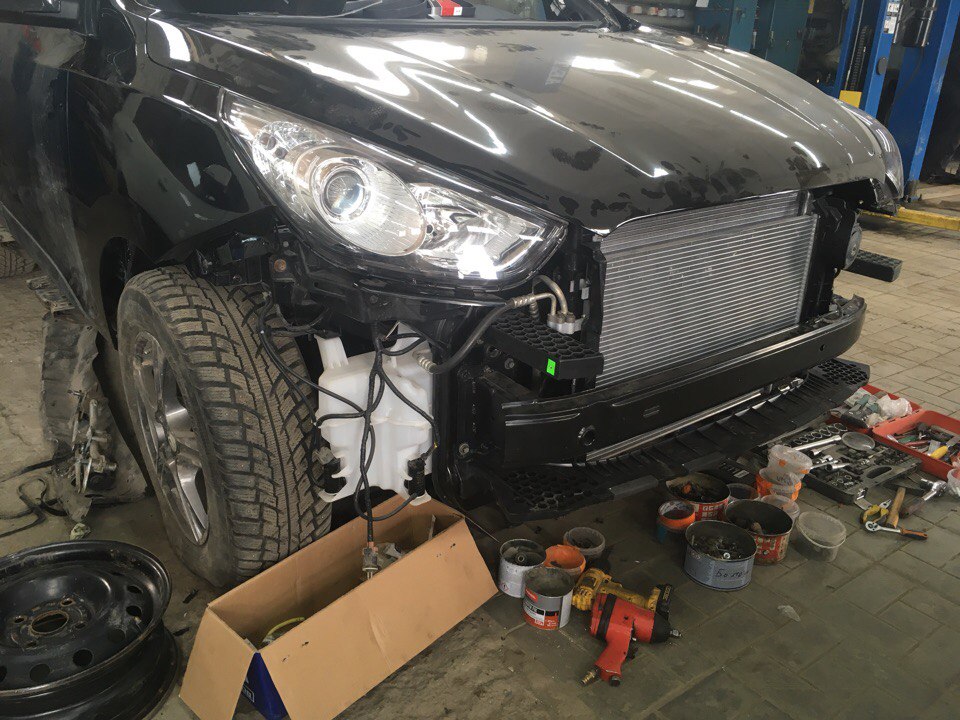 Кузовной ремонт Hyundai IX35