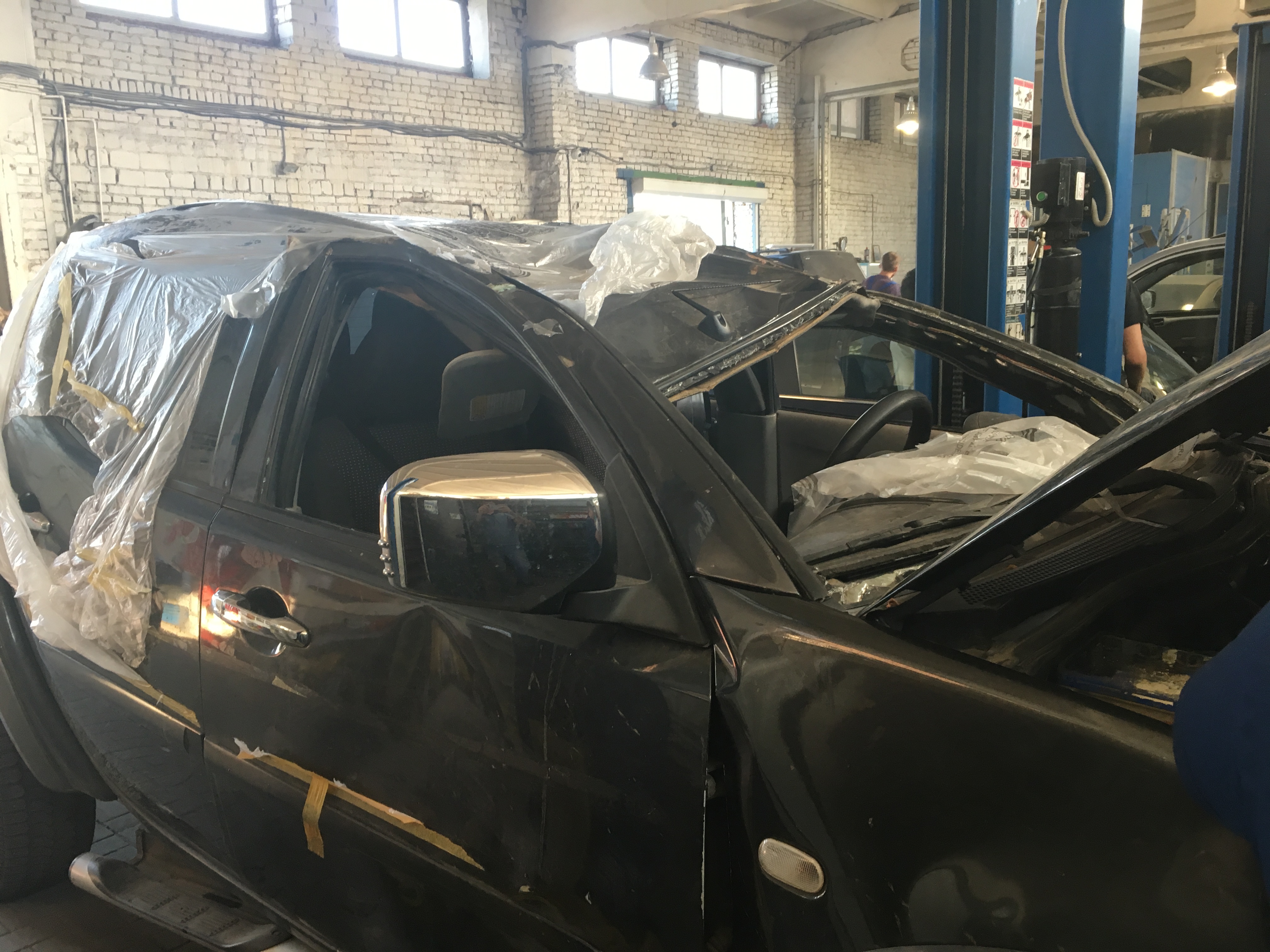 Кузовной ремонт Mitsubishi L200