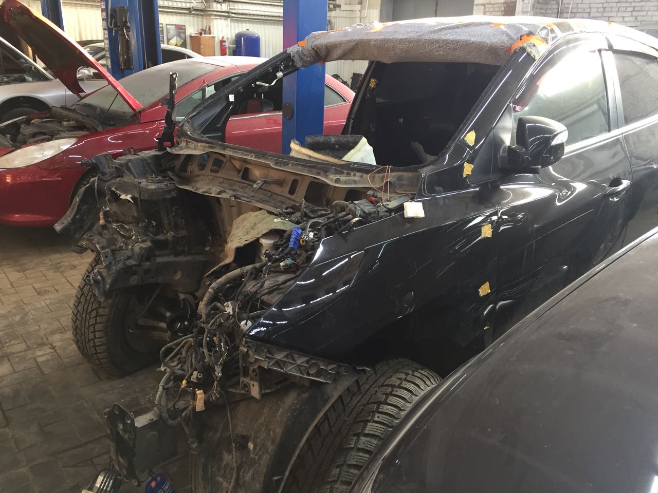 Кузовной ремонт Hyundai IX35