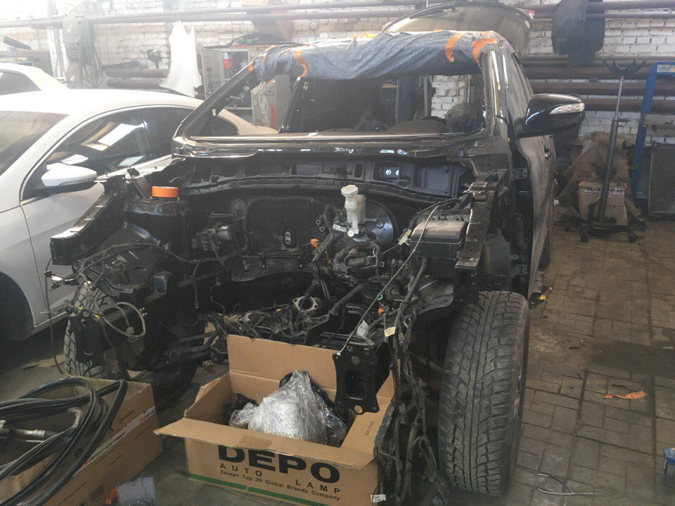Кузовной ремонт Hyundai IX35