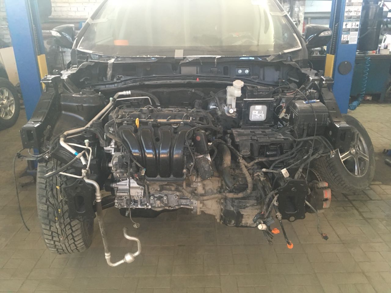 Кузовной ремонт Hyundai IX35