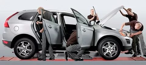 сервисное обслуживание автомобилей