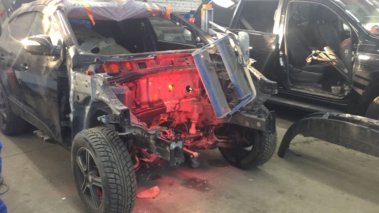 Кузовной ремонт Hyundai IX35