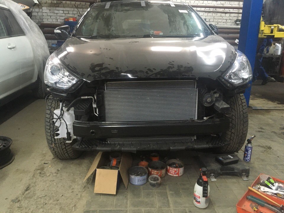 Кузовной ремонт Hyundai IX35