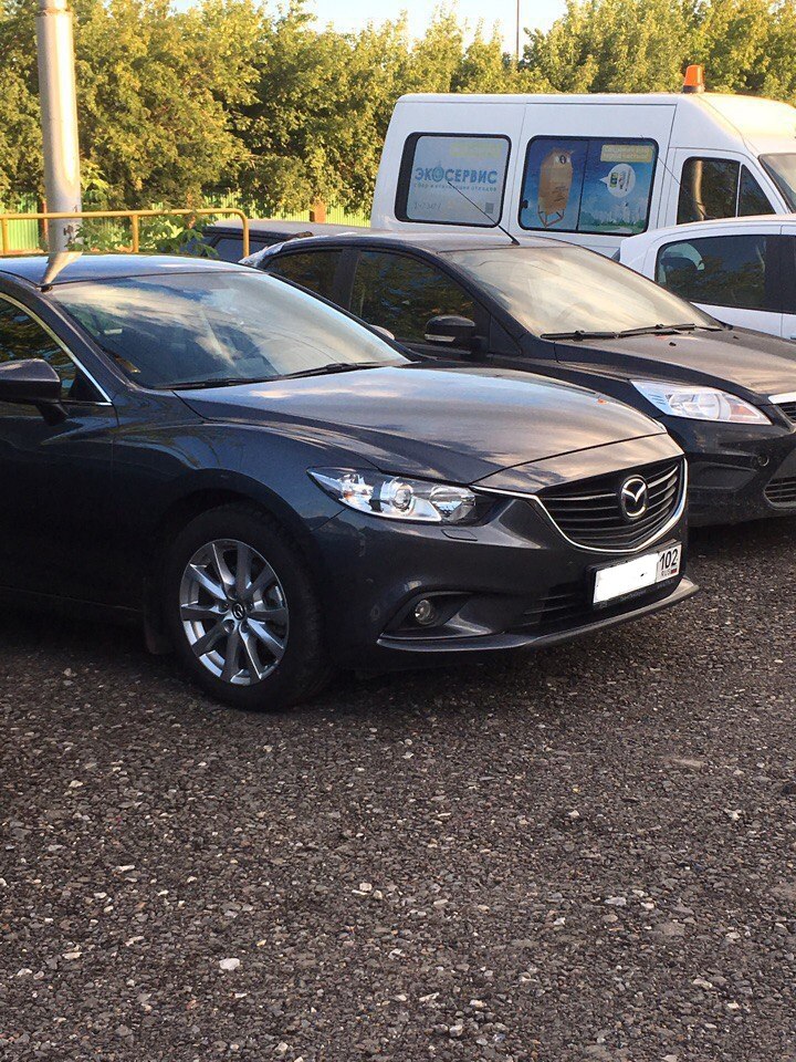 Кузовной ремонт Mazda6 после ремонта