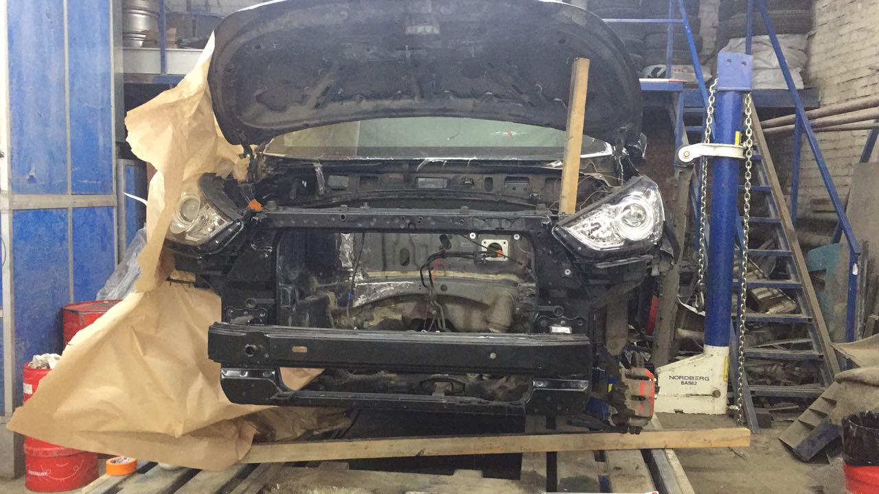 Кузовной ремонт Hyundai IX35