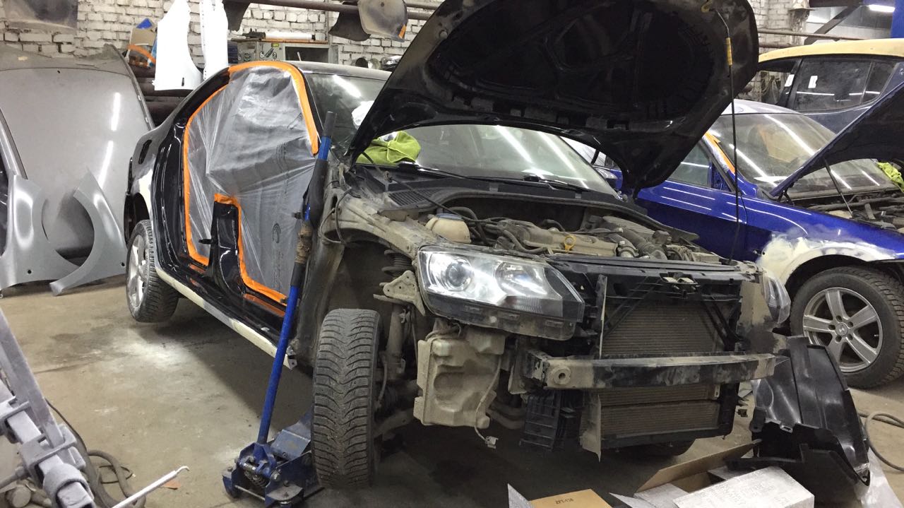 Кузовной ремонт Skoda Rapid