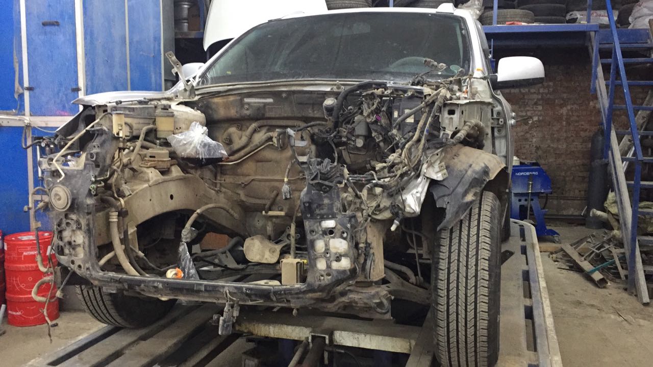 Кузовной ремонт Hyundai Santa Fe