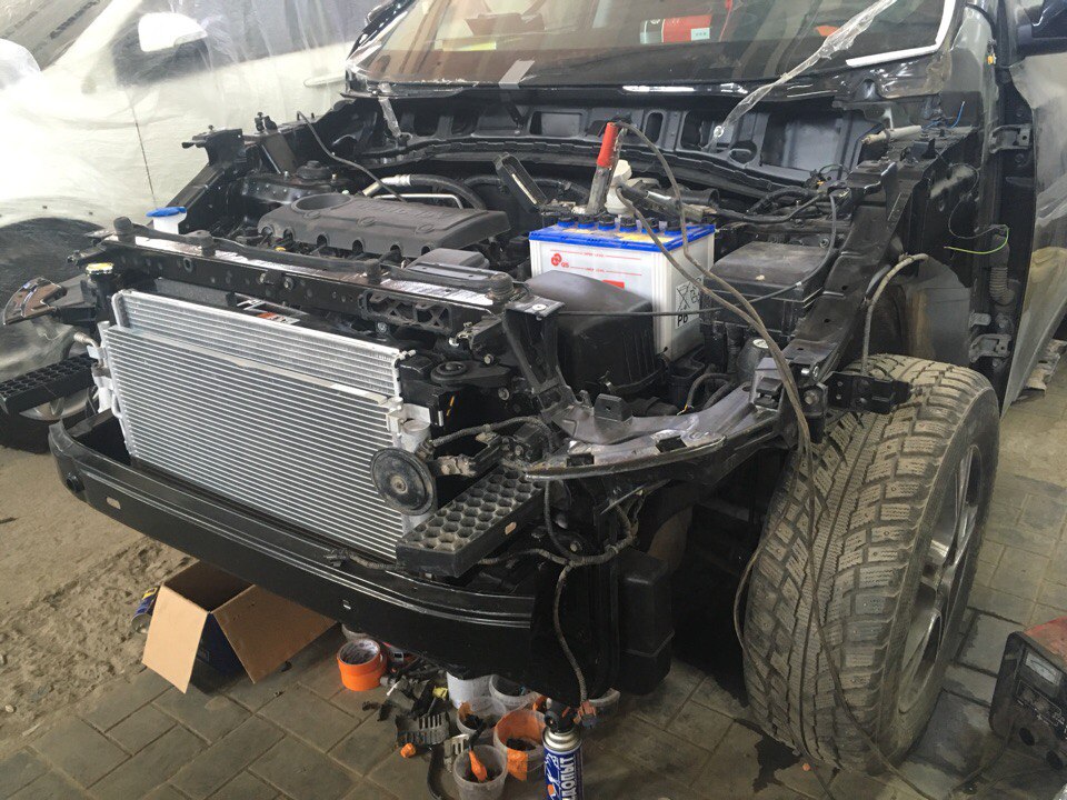 Кузовной ремонт Hyundai IX35